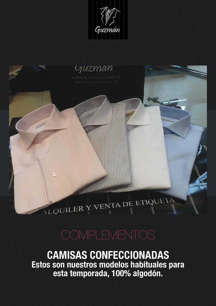 Camisas para empresas y colectividades