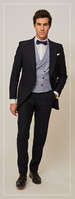 Trajes de Novio Azul Marino