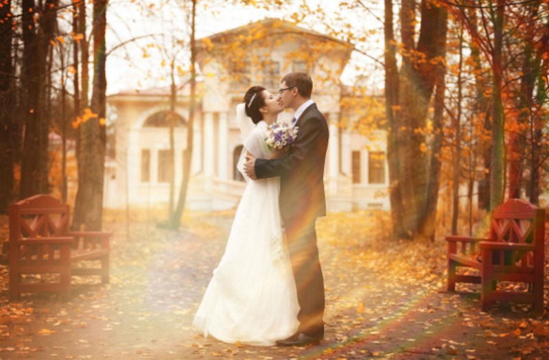 para una boda en otoño