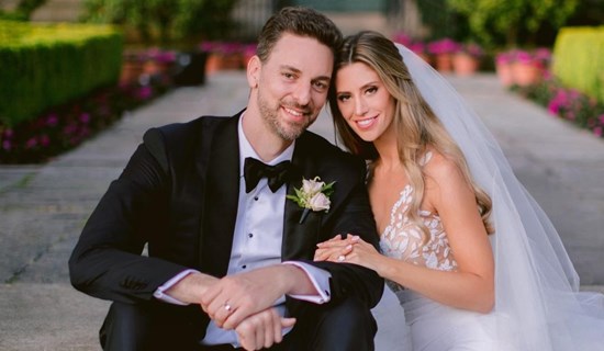 La elegante boda de Pau Gasol y Cat McDonnell