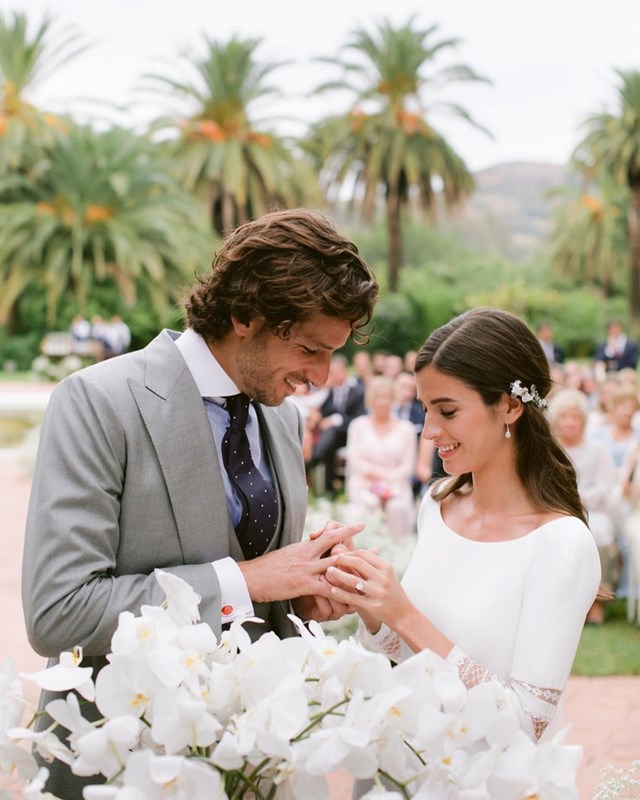 La boda de Feliciano López La boda de Feliciano López